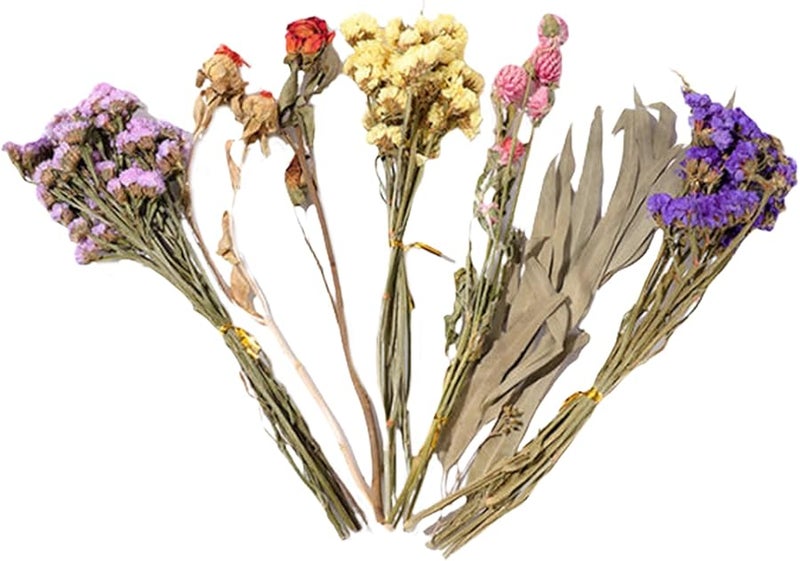 فراش الهامستر الطبيعي من الزهور ديكور موطن الحيوانات الصغيرة اللون A - Image 2