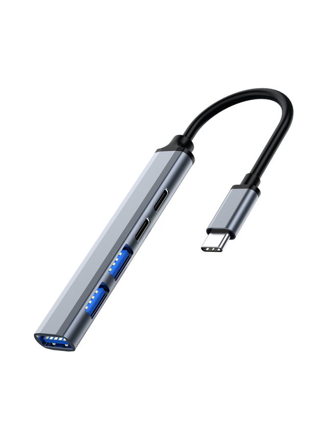 ملحق USB منفذ 7 منافذ - محور تمديد عالي السرعة من 2 إلى 8 منافذ - محطة إرساء متعددة الوظائف لتوسيع المنافذ - مقسم متعدد المنافذ لمحطات الكمبيوتر - Image 1
