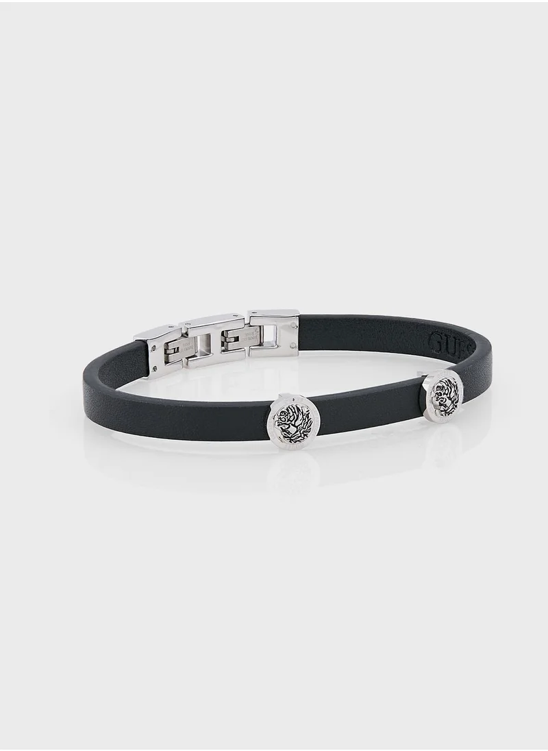 GUESS Jumb03013Jwstt/U Lion Coin Bracelet