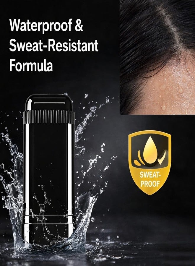 RAALIYA New Hair Color Comb Stick, Waterproof and Sweat-Proof Grey Hair Coverage for Men & Women, Easy Application BLACK (BLACK) - Image 4