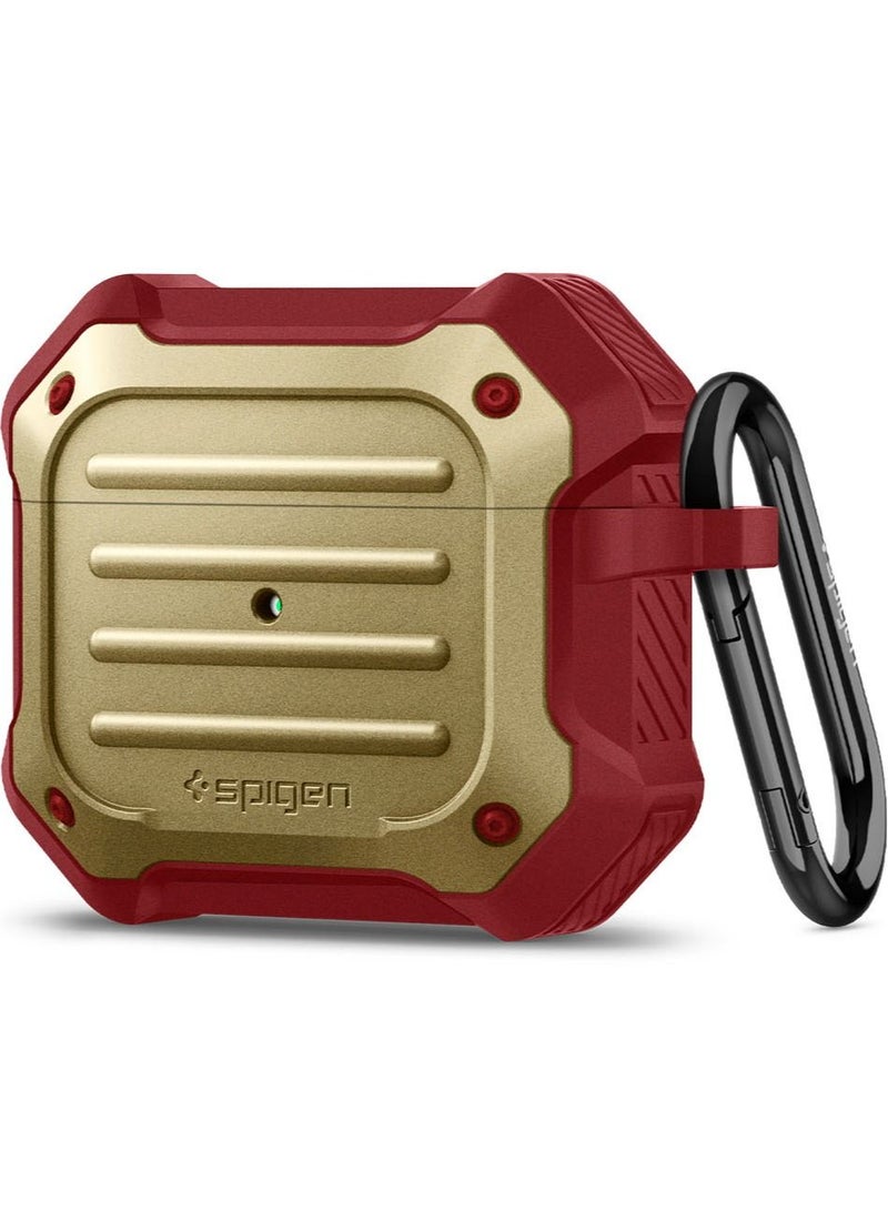 Spigen Tough Armor Case Cover for Airpods 3 (3rd Generation 2021)  - Metallic Gold - Image 1