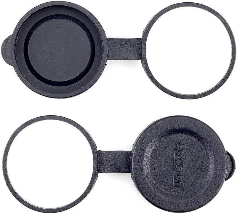 Opticron أغطية عدسة موضوعية مطاطية 25 مم OG M زوج تناسب النماذج ذات القطر الخارجي 33 مم، 31030، أسود - Image 1