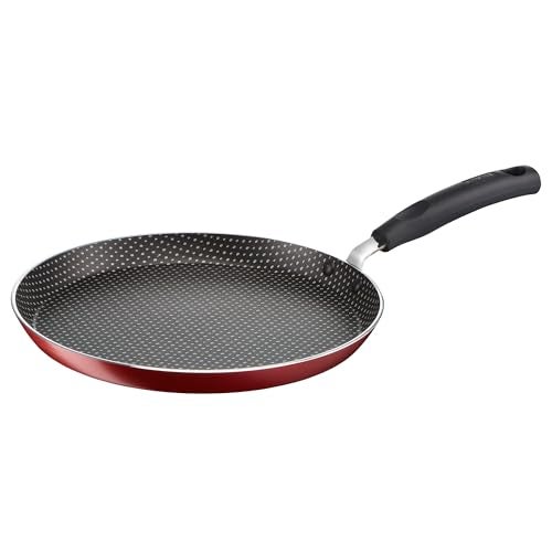 T-fal Tefal Simply Chef 30 cm Flat Tawa | Resist Plus Non-Stick Coating | Silicon Non-Slip Handle | Easy Cooking & Cleaning | Two Way Coating | 100% PFOA Safe - Image 1