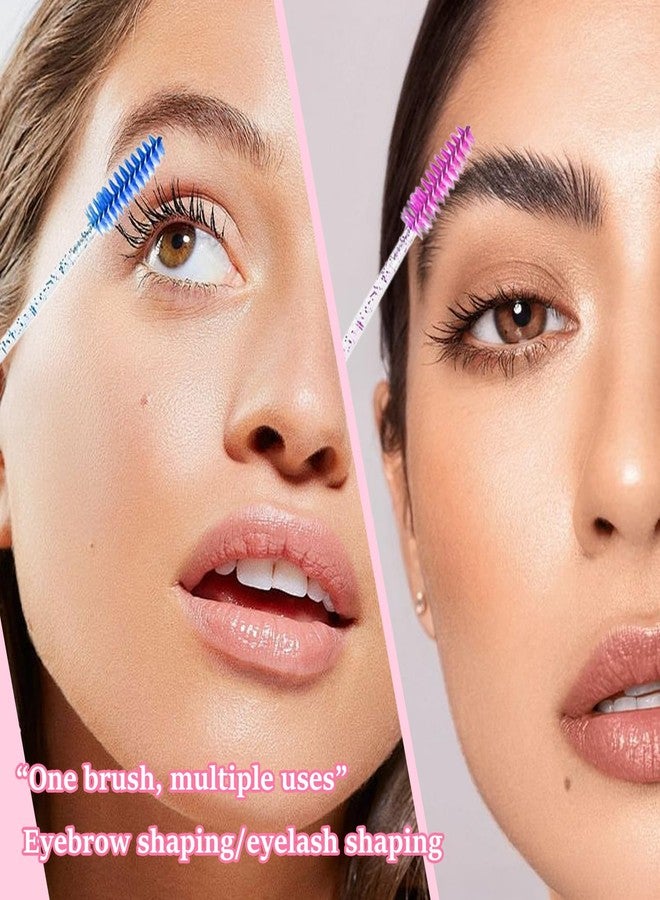 TORMEN Disposable Mascara Wand Set – 7pcs Mixed Color Lash Brushes for Women with Dust-Proof Tubes Eyelash & Eyebrow Makeup Tool - Image 4