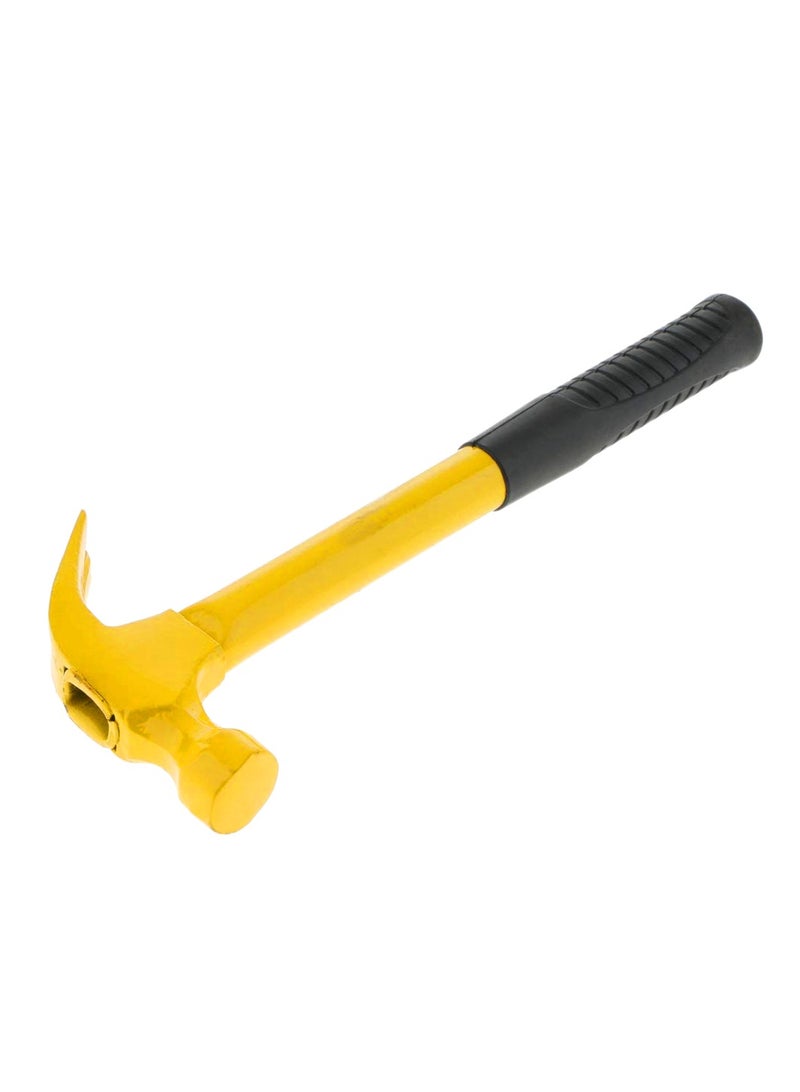 500g Claw Hammer 31cm Steel Nail Hammer with Non Slip Rubber Grip Handle Heavy Duty Carpenter Hammer for Woodworking Construction Home Repair DIY Hand Tool - Image 1