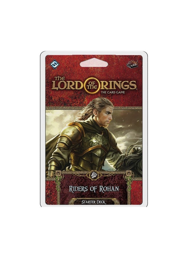 Fantasy Flight Games The Lord of the Rings The Card Game Riders of Rohan STARTER DECK - Cooperative Adventure Game, Strategy Game, Ages 14+, 1-4 Players, 30-120 Min Playtime, Made by Fantasy Flight Games - Image 1