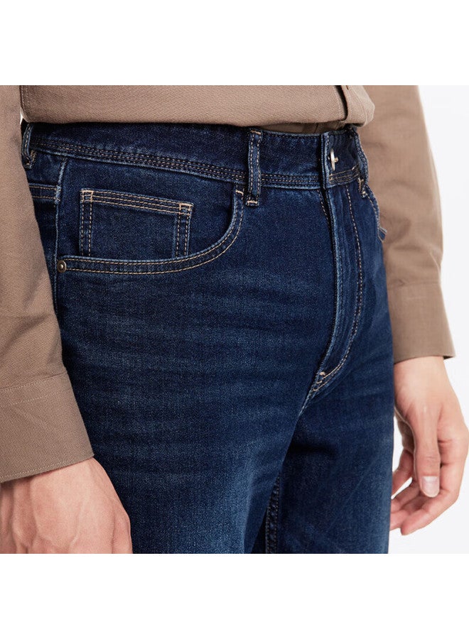 JOEONE Jiumu Men's Jeans, "zi Zai Jeans", Spring And Summer High Cotton Comfortable Stretch Zero-pressure Jeans For Men - Image 3