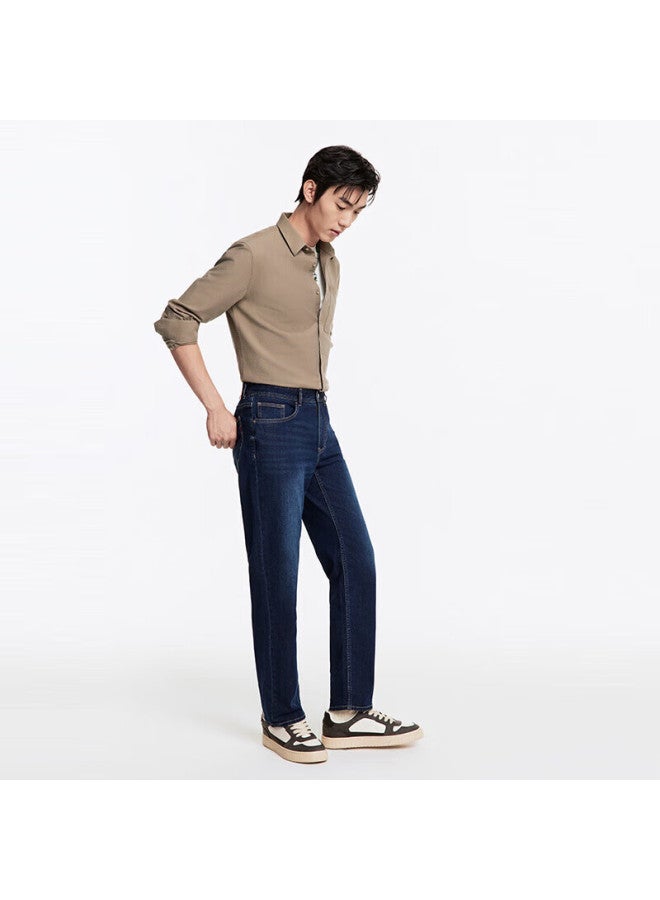 JOEONE Jiumu Men's Jeans, "zi Zai Jeans", Spring And Summer High Cotton Comfortable Stretch Zero-pressure Jeans For Men - Image 2