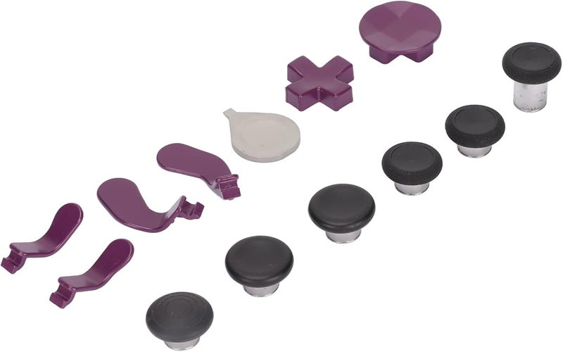 كلاراكو ملحقات الألعاب البديلة ملحقات وحدة التحكم المصنوعة من الفولاذ المقاوم للصدأ الجلفاني أجزاء مقاومة للانزلاق لوحدة التحكم في الألعاب - Image 1