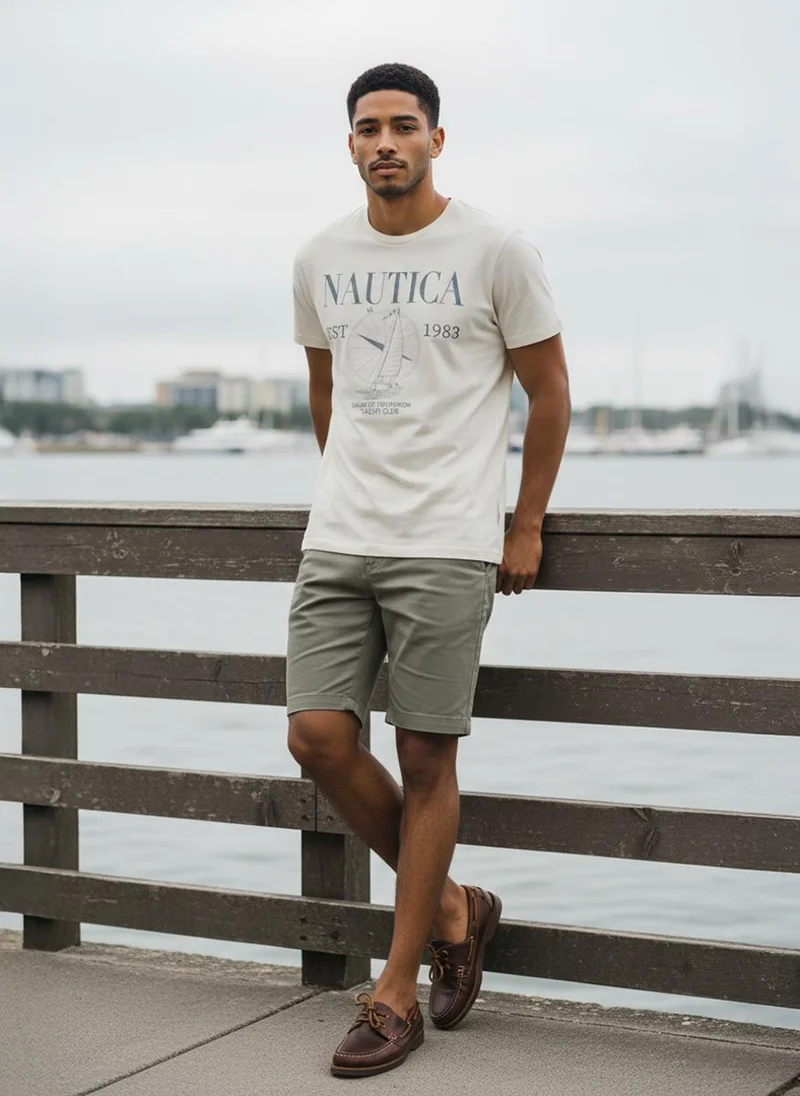 NAUTICA  Men's Short Sleeve T-shirt for Men | Best Price UAE