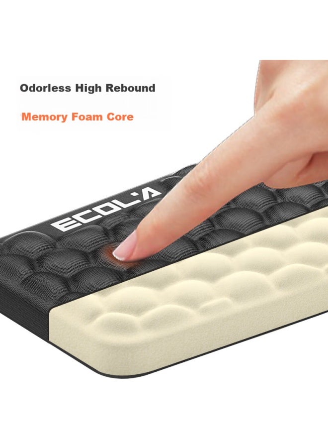 Ecola 3d Stereoscopic Massage Particles Breathable Soft Comfortable Antibacterial Rebound Memory Foam Ergonomic Wrist Rest Keyboard Pad Ez6 - Image 3
