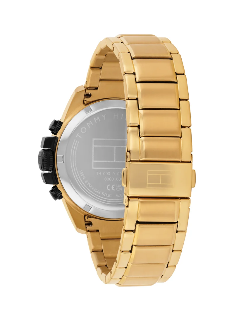 تومي هيلفيغر Jameson Multifunction Analog Steel Strap Watch