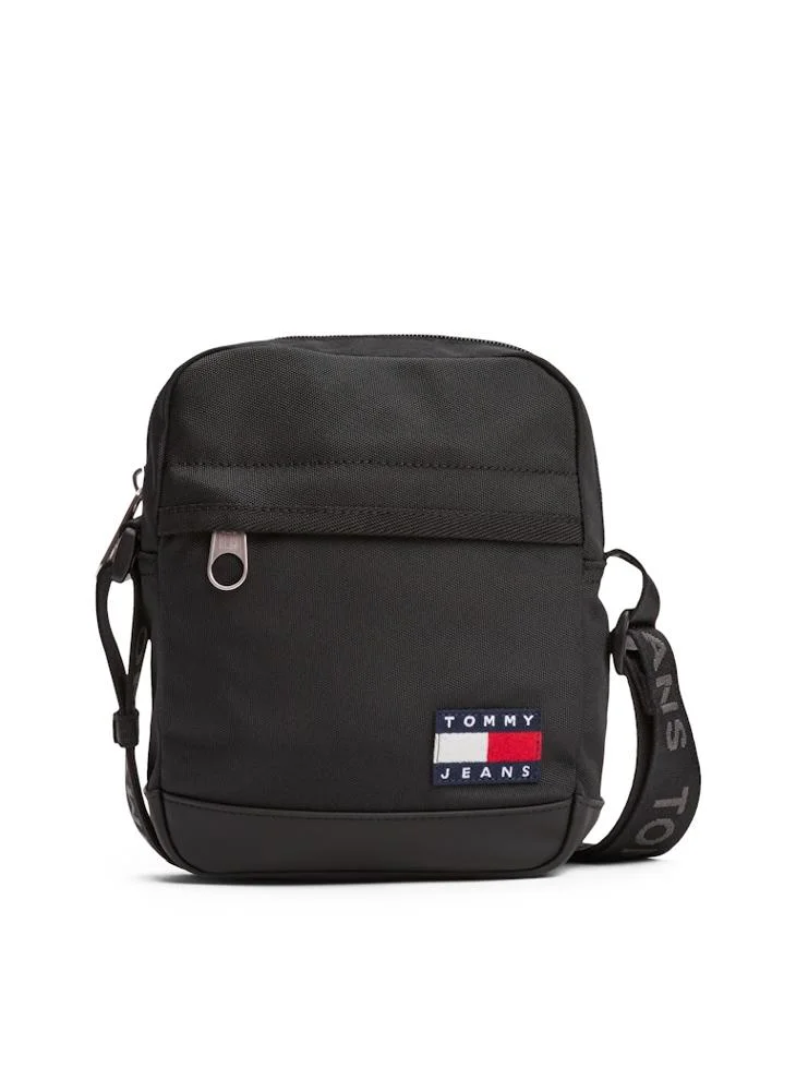 تومي جينز Logo Detailed Reporter Bag