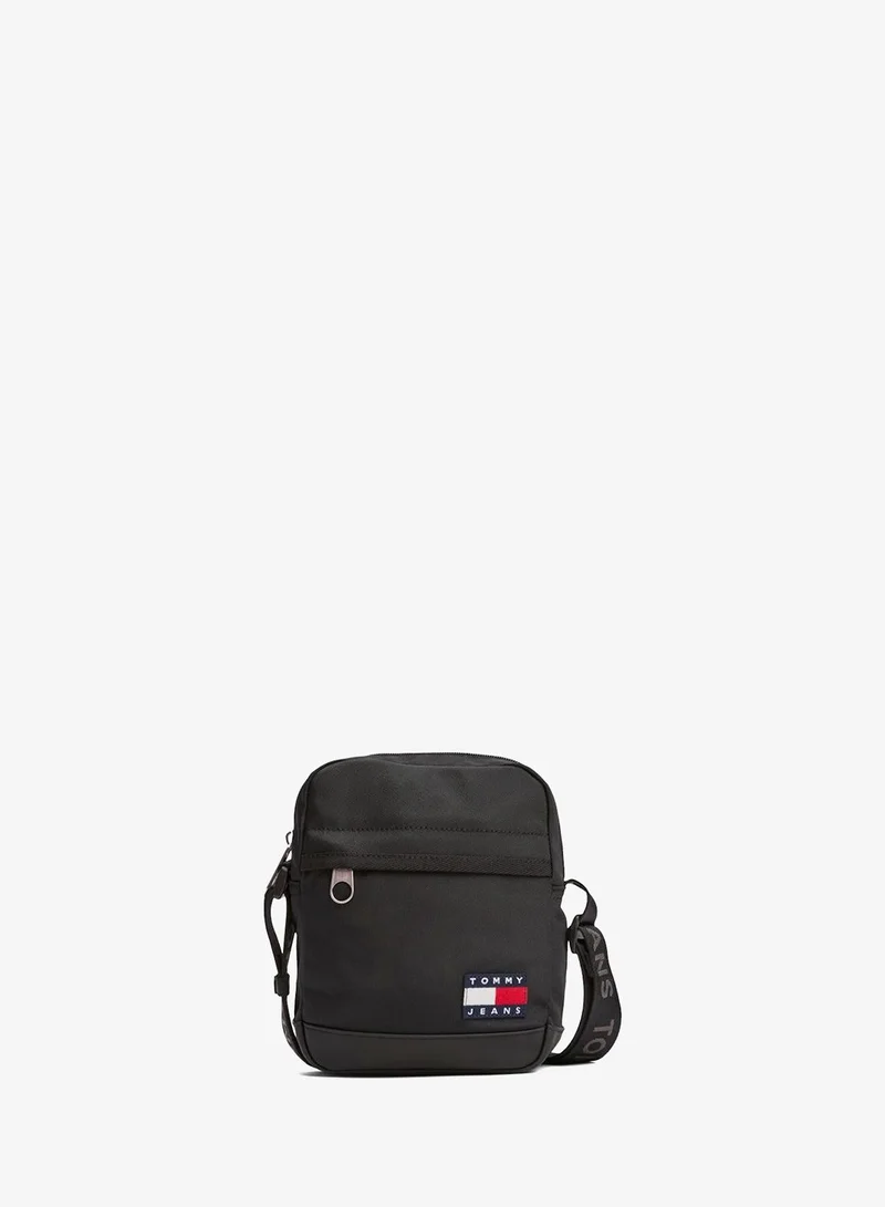 TOMMY JEANS Logo Detailed Reporter Bag