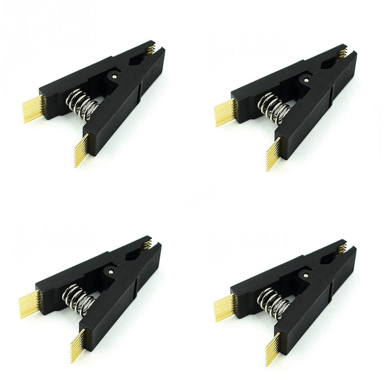 Chironal 5pcs/lot Programmer Testing Clip SOP8 Right Angle SOP8 SOIC 8 SOIC8 DIP8 DIP 8 Pin IC Test Clamp (5Pcs Right Angle) - Image 2