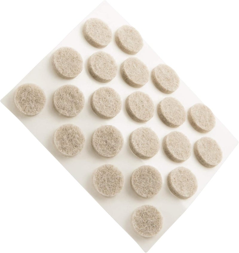 SoftTouch Assorted SelfStick Felt Furniture Pads with Bumpers Kit  Effortless Moving and Surface Protection BeigeGrayClear 321 Pack - Image 2