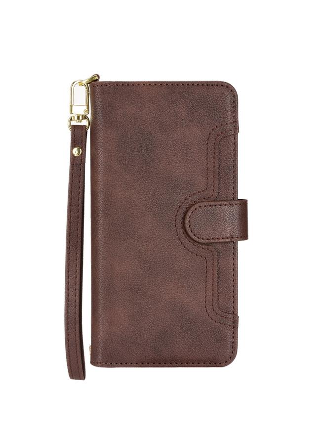 Zaboon Case For Doogee S86 / S86 Pro Litchi Texture Zipper Leather Phone Case - Image 2