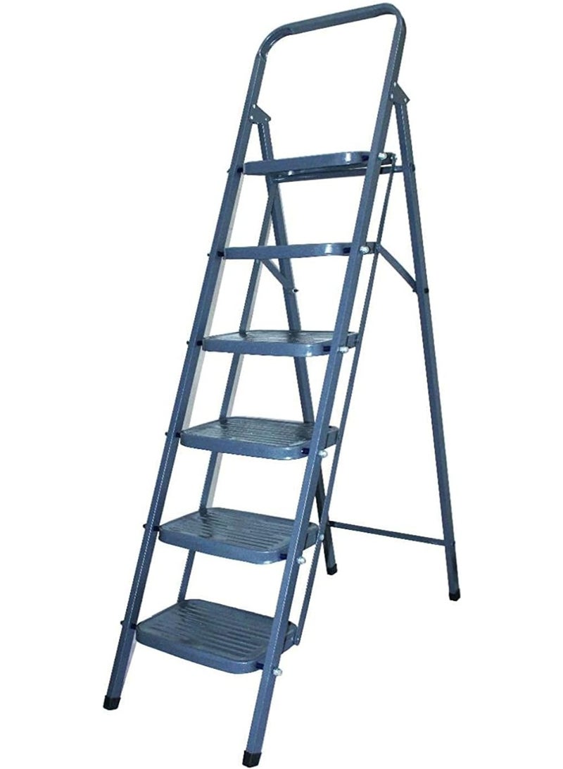 6-Step Folding Ladder – Heavy-Duty, Anti-Slip, Easy Storage for Home & Office Use - Image 3