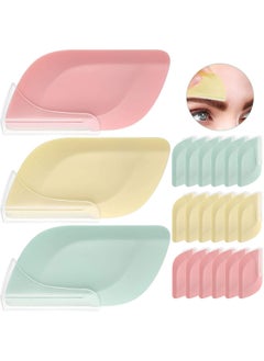 Patelai Patelai 21 Pcs Eyebrow Razors for Women Dermaplaning Tool Razor Eyebrow Blades Facial Razors for Men Trimmer Microblade Leaf Shaped Facial Shaper Shaver for Face Upper Lip Hair travel 