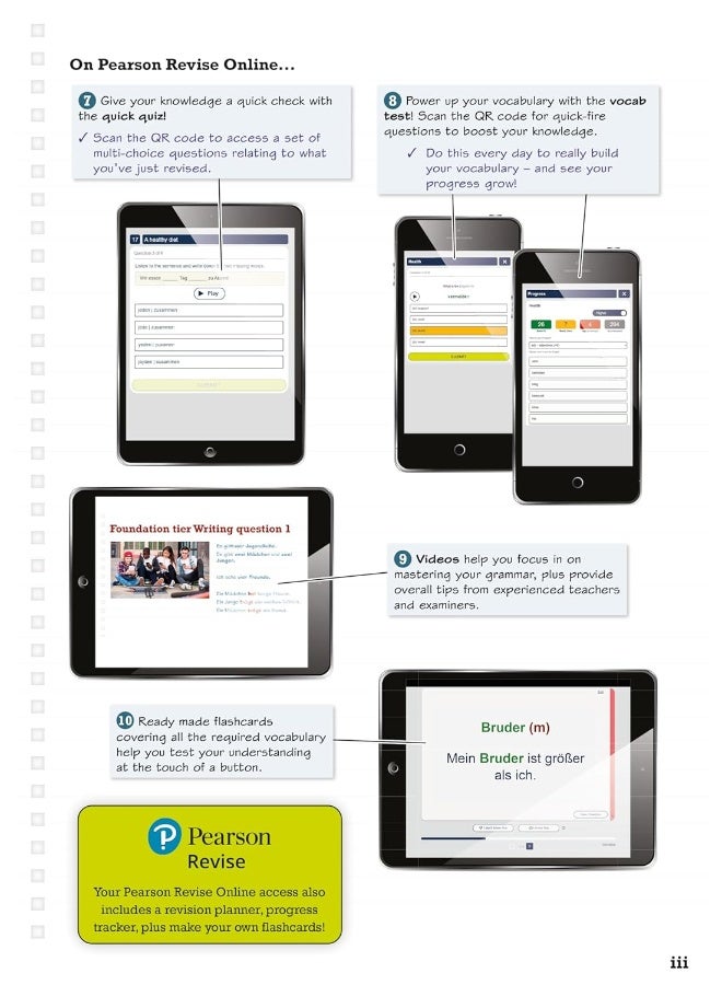 Pearson Revise Edexcel GCSE German Revision Guide incl. audio, quiz & video - for 2026, 2027 exams (Pearson Revise) - Image 4