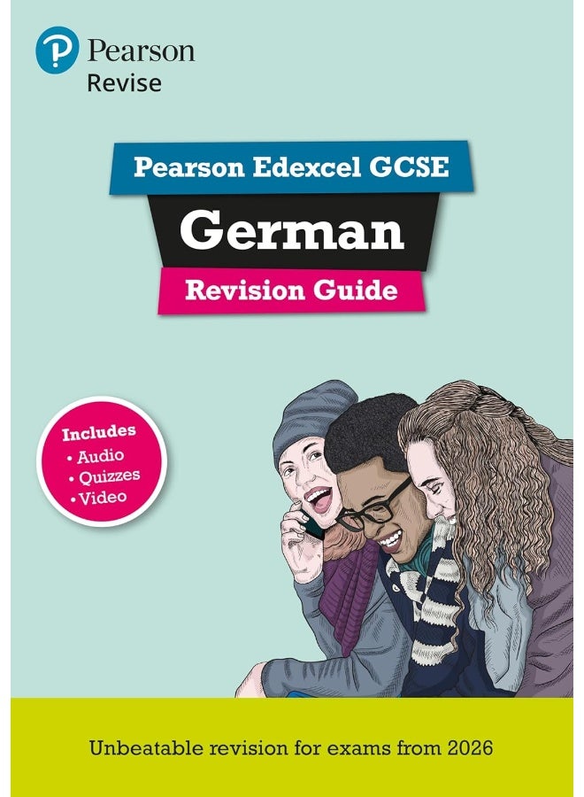 Pearson Revise Edexcel GCSE German Revision Guide incl. audio, quiz & video - for 2026, 2027 exams (Pearson Revise) - Image 1