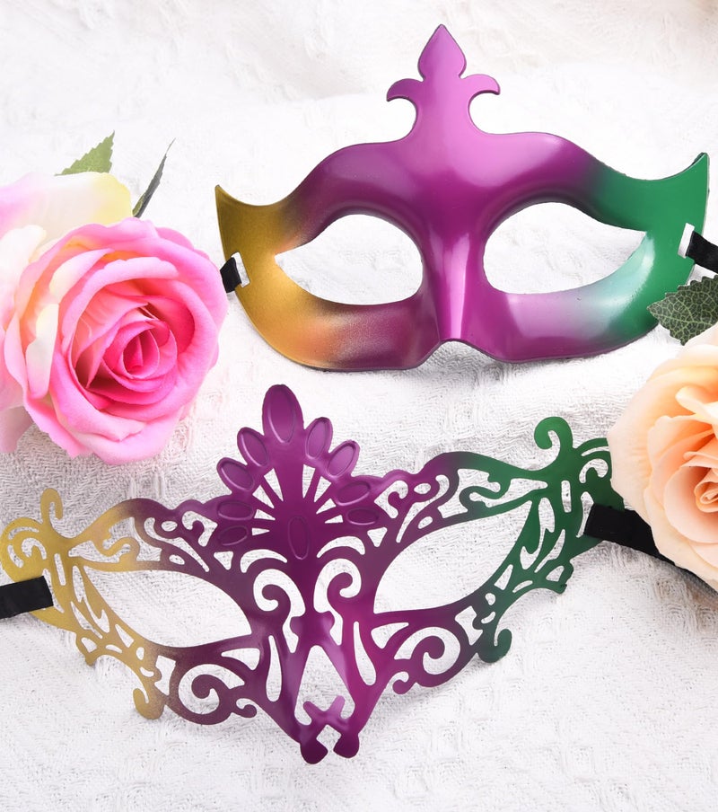 FEQO 32 Pieces Masquerade Masks Vintage Antique Venetian Masks Masquerade Party Mask Canival Festival - Image 4