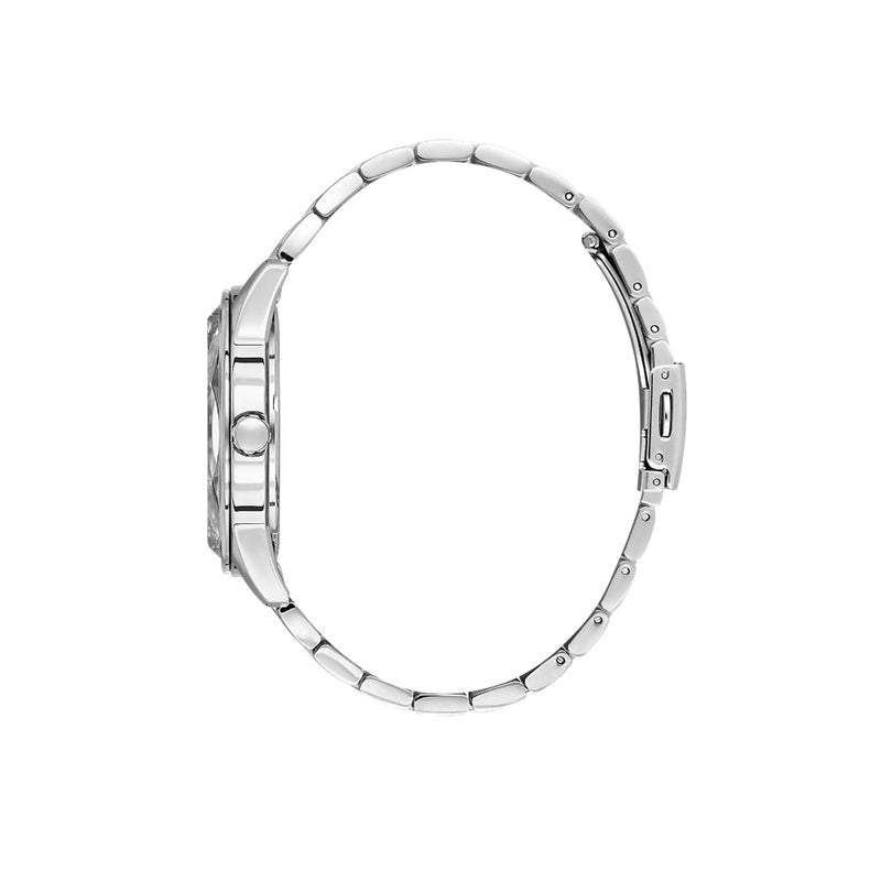 دانيل كلاين ساعة رجالية ستانلس ستيل | هيكل من سبيكة فضية | تناظري | قرص أسود دائري بنمط شعاعي | حركة كوارتز يابانية | فاخرة | مقاومة للماء حتى عمق 50 مترًا - Image 2