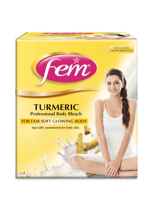 Dabur Fem Turmeric Body Bleach, 1 Kg - Image 1