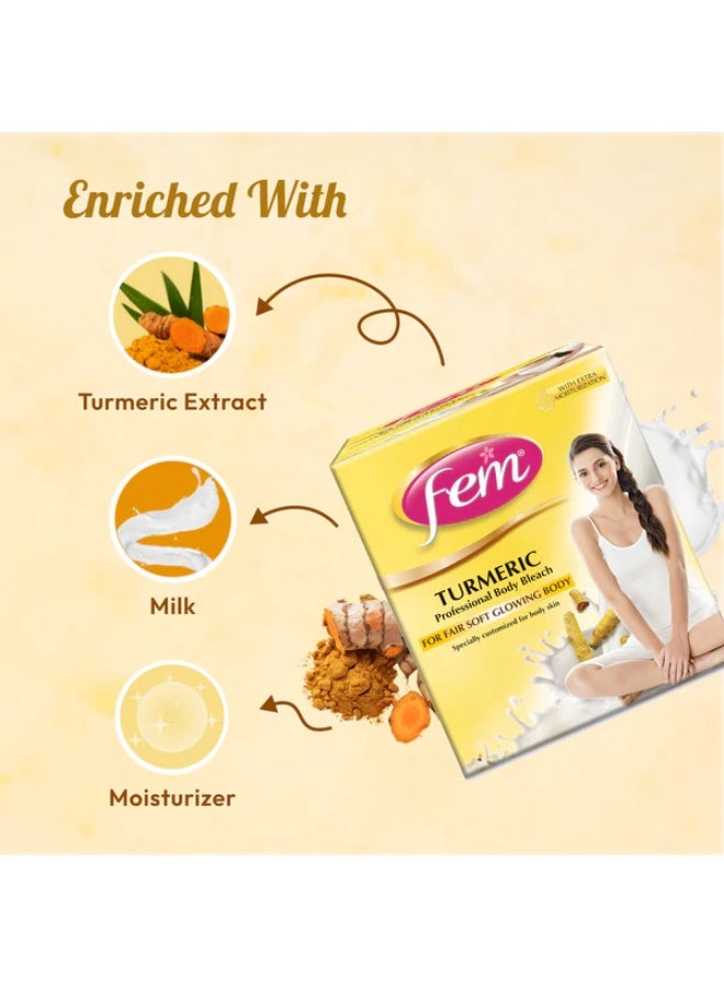Dabur Fem Turmeric Body Bleach, 1 Kg - Image 2