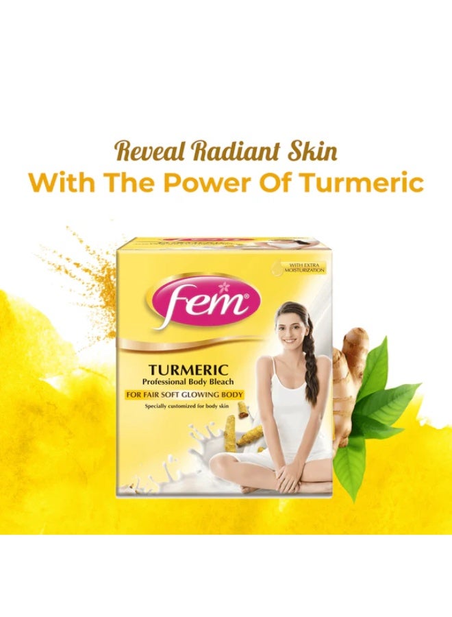 Dabur Fem Turmeric Body Bleach, 1 Kg - Image 3