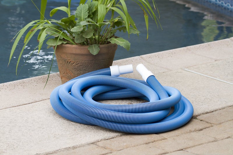 Poolmaster Manual Pool Vacuum Hose, 45 Ft x 1-1/2” for Inground & Above Ground Pools, Not for Automatic Cleaners, Kink-Free, Heavy Duty Pool Cleaner Hose with Swivel Cuff – Made in USA - Image 2