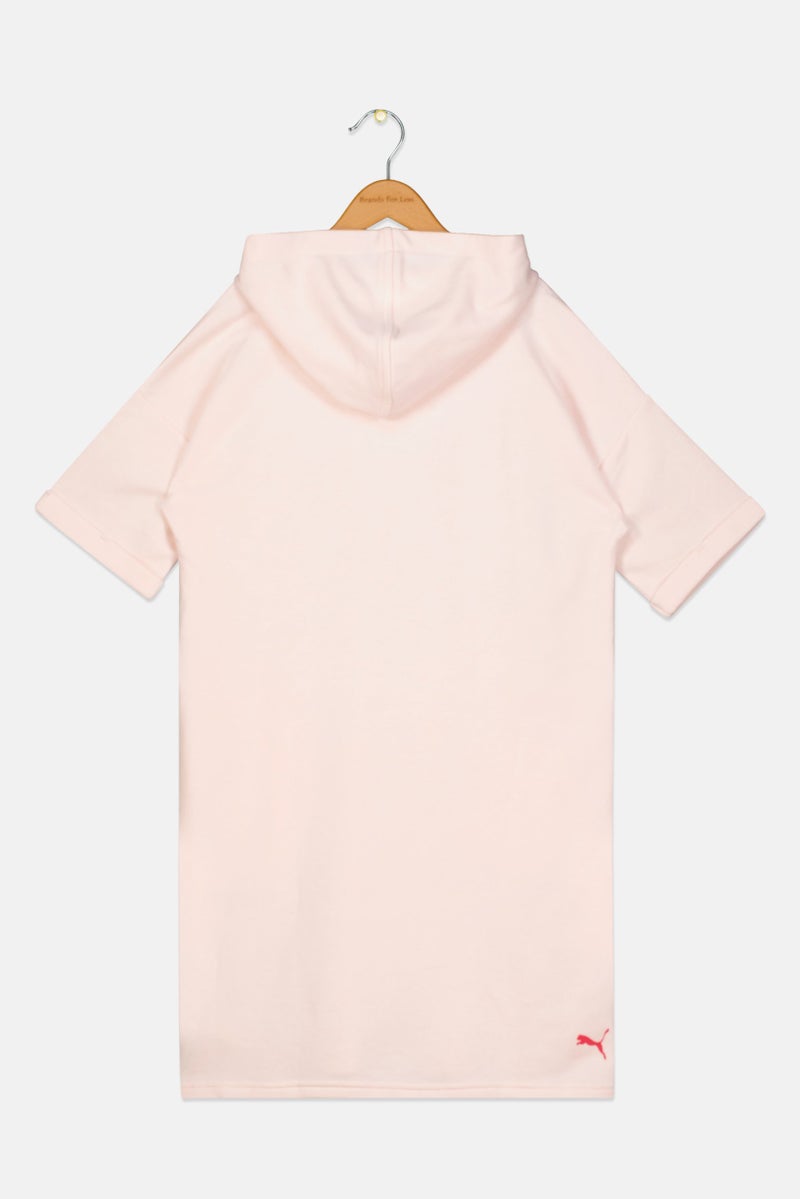 PUMA Kids Girl Sportswear Fit Long Sleeve Training Dress, Light Pink Combo - Image 2