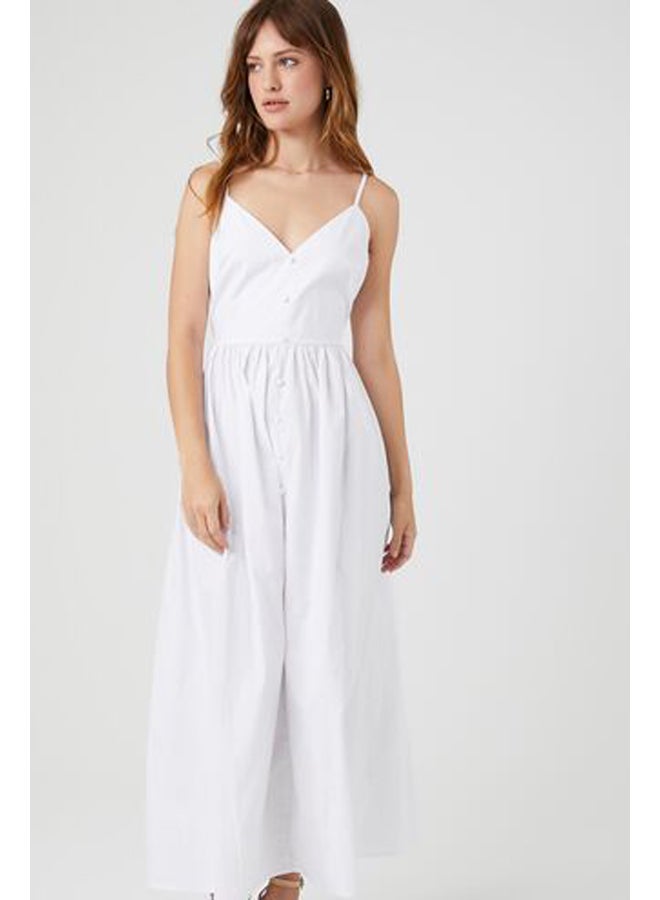 FOREVER 21 V-Neck Cami Maxi Dress - Image 4