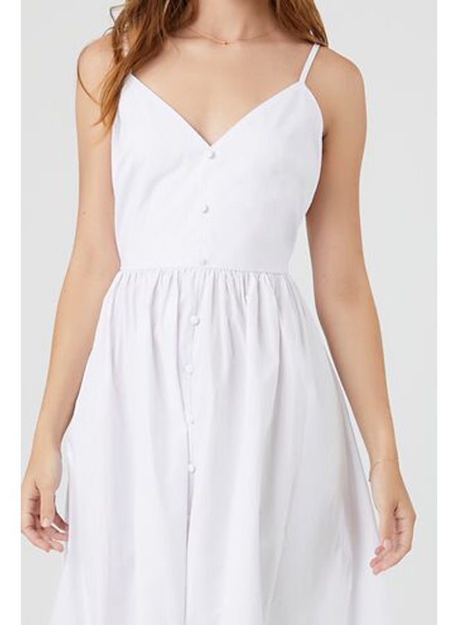 FOREVER 21 V-Neck Cami Maxi Dress - Image 5