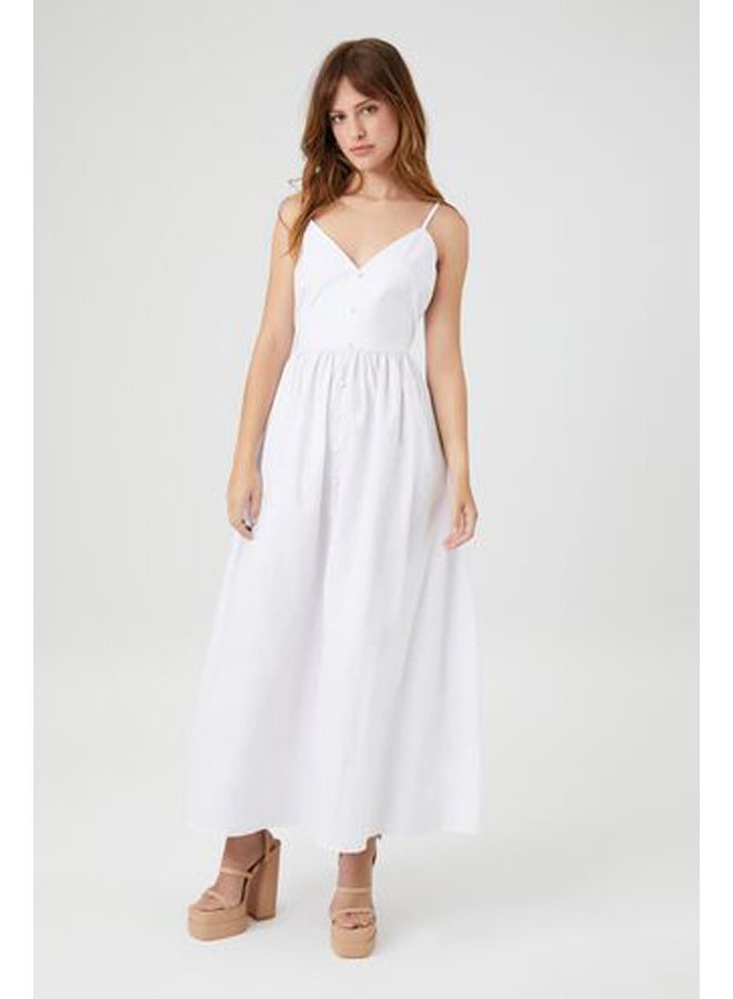 FOREVER 21 V-Neck Cami Maxi Dress - Image 1