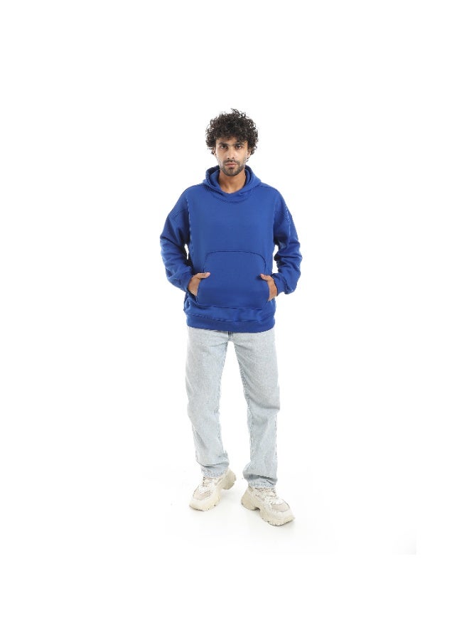 Caesar Men's oversized hoodie with pocket - Image 2