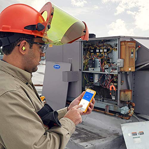 BTMETER BT-7200APP TRMS 6000 Counts Clamp Multimeter, Digital Clamp-on Ammeter for AC/DC Current Voltage Resistance Capacitor Frequency Continuity Temperature NCV Meter - Image 3