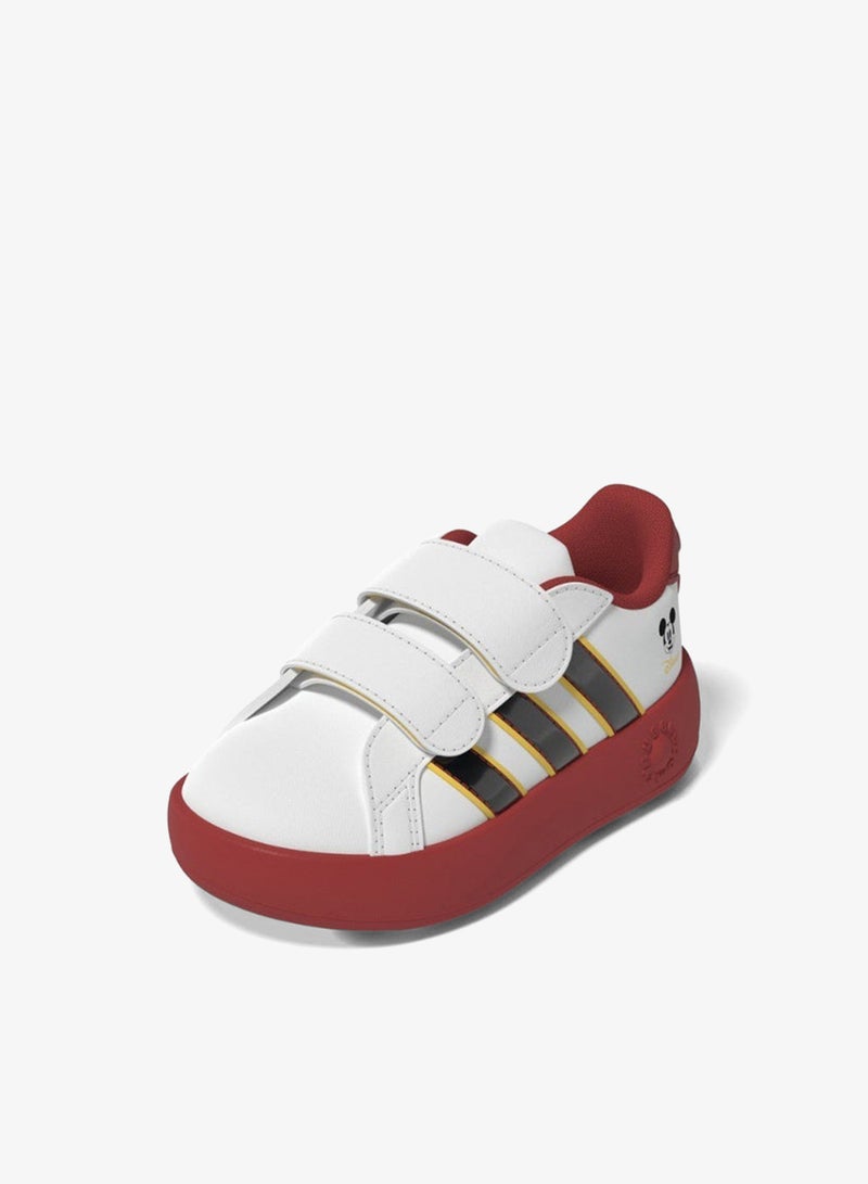 اديداس حذاء رياضي أبيض للأطفال من ميكي ماوس جراند كورت - Image 2