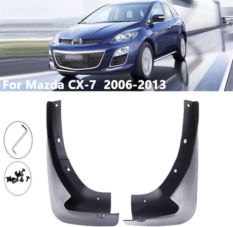 Wivplex Mudguard Splash Guards for Mazda CX-7 (2006-2013) - Image 4