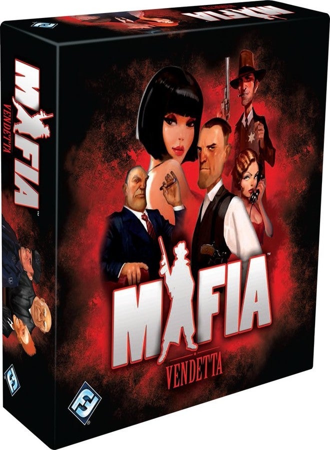 Tickles Mafia Vendetta Card Game Family and Kids Card Game (Ages: 15 Year & Up; Players: 7-17) - Image 1