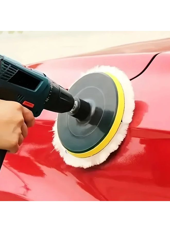 5 Inch Universal Polishing Discs Set High Density Car Wax Sponge Wheels For Paint Detailing - Image 5