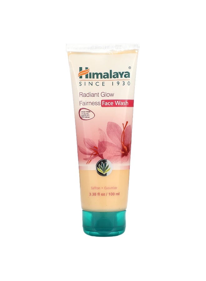 Himalaya, Radiant Glow Fairness Face Wash, 3.38 fl oz (100 ml)
