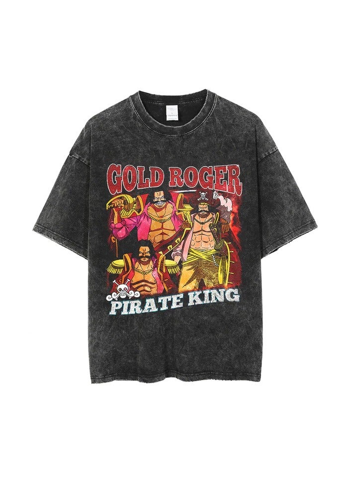 KUYING One Piece Short Sleeved T-Shirt 