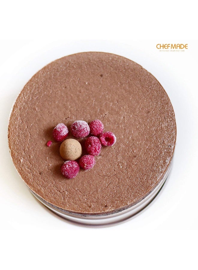 CHEFMADE Round Cake Pan, 8-Inch with Removable Loose Bottom Non-Stick Chiffon Bakeware for Oven and Instant Pot Baking - Image 3