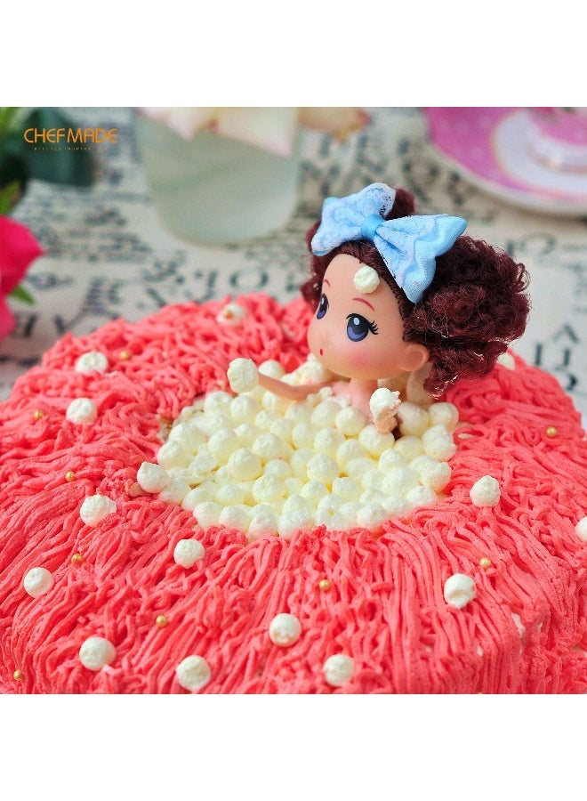 CHEFMADE Round Cake Pan, 8-Inch with Removable Loose Bottom Non-Stick Chiffon Bakeware for Oven and Instant Pot Baking - Image 5