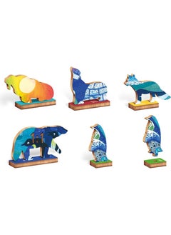 Animali Polari - Polar Animals - Woody Puzzle - pzsku/Z45B33B8F36C310AE18BCZ/45/_/1725724673/314f4487-1be2-497b-b166-539bf35d4e27