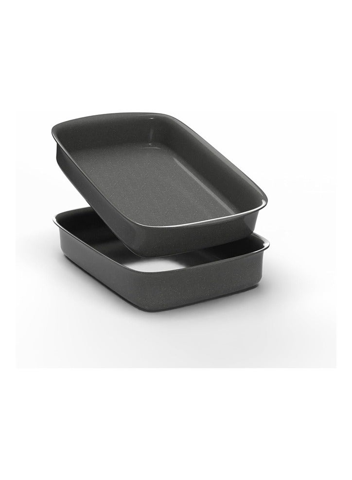 توب شيف طقم 2 ق طاجن فرن (25-35) رمادى