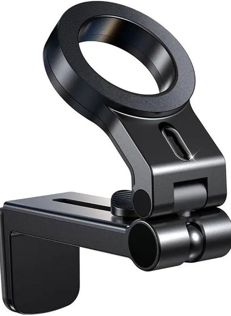 TIGER Magnetic Car & Airplane Phone Mount for iPhone 16 Pro Max – 360° Rotation, Universal Holder | Flexible Travel Essentials, Hands-Free Design for Easy Use in Car & Airplane - Image 1