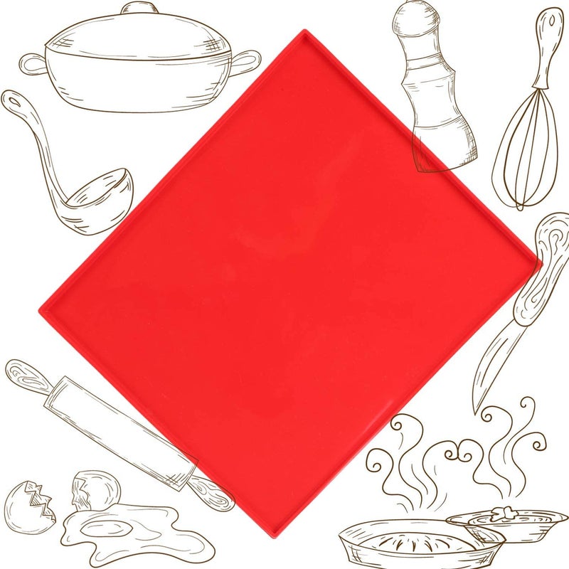 Delzon Swiss Roll Cake Mat Pad Pastry Tools Silicone Sheet Nonstick Jelly roll pan Baking Tray Multi Color - Image 5