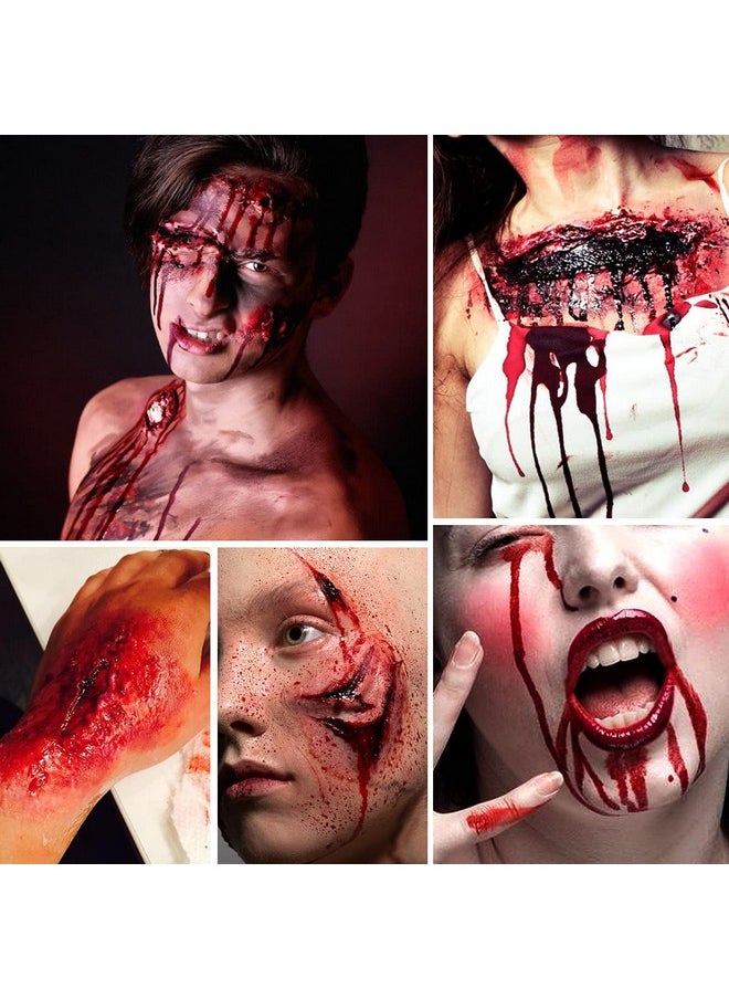 ecofavor - Zombie Makeup Kit Scar Wax Sfx Halloween Makeup Kit Professional Special Effects Makeup Kits For Bruise Zombiesvampires Woundsmonster Cosplay And Theatrical Stage Sfx Makeup Supplies Kit Bulk… - Image 1